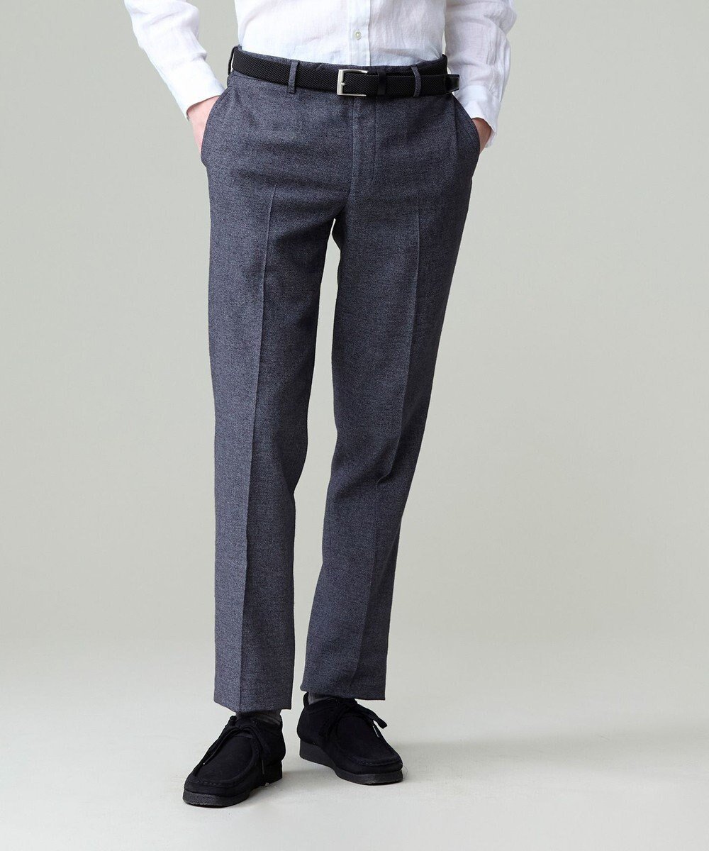 【ジェイ プレス/J.PRESS / MEN】の【ウォッシャブル可】コンフォートストレッチリネン スラックス インテリア・キッズ・メンズ・レディースファッション・服の通販 founy(ファニー) ファッション Fashion メンズファッション Fashion for Men ボトムス Bottoms ウォッシャブル Machine Washable 春 Spring ストレッチ Stretch, Stretchy Fabric スマート Smart, Elegant スラックス Slacks, Dress Pants テーパード Tapered, Tapered Pants ドローストリング Drawstring, Pull Cord ミックス Mix, Mixed Style ラグジュアリー Luxury, Elegant リネン Linen, Linen Fabric リラックス Relax, Relaxed Fit ループ Loop, Loop Knit S/S・春夏 SS, Spring/Summer, Warm Season 夏 Summer ビジネス 仕事 通勤 Business / Work / Commuting グレー系|ID: prp329100004854378 ipo3291000000035707517