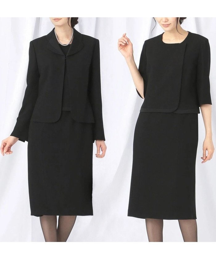 【自由区 FORMAL/JIYU-KU FORMAL】の【高級トリアセテート素材】レベッカBSジョーゼット ジャケット+ワンピース インテリア・キッズ・メンズ・レディースファッション・服の通販 founy(ファニー) https://founy.com/ ファッション Fashion レディースファッション Fashion for Women アウター Coat / Outerwear Collection レディースジャケット・軽アウター Jackets スーツ Business Suits & Workwear スーツジャケット・オフィスブレザー Suit Jackets / Blazers スーツセット・2点セット・レディーススーツ Suit Sets / 2-Piece Suits / Office Suit Sets アンサンブル Ensemble Set サテン Satin, Glossy Fabric シンプル Simple, Minimal ジャケット Jacket, Outerwear ジョーゼット Georgette, Semi-Sheer Fabric スーツ Suit, Formalwear セットアップ Set-Up, Coordinated Outfit ドレープ Drape, Draping Fabric A/W・秋冬 Autumn/Winter S/S・春夏 SS, Spring/Summer, Warm Season おすすめ Recommended / Our Picks 夏 Summer |ID: prp329100004854400 ipo3291000000035708044