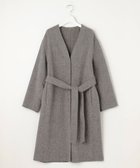 【自由区/JIYU-KU】のウールリバーロング コート グレーヘリンボン|ID: prp329100004854407 ipo3291000000035708383