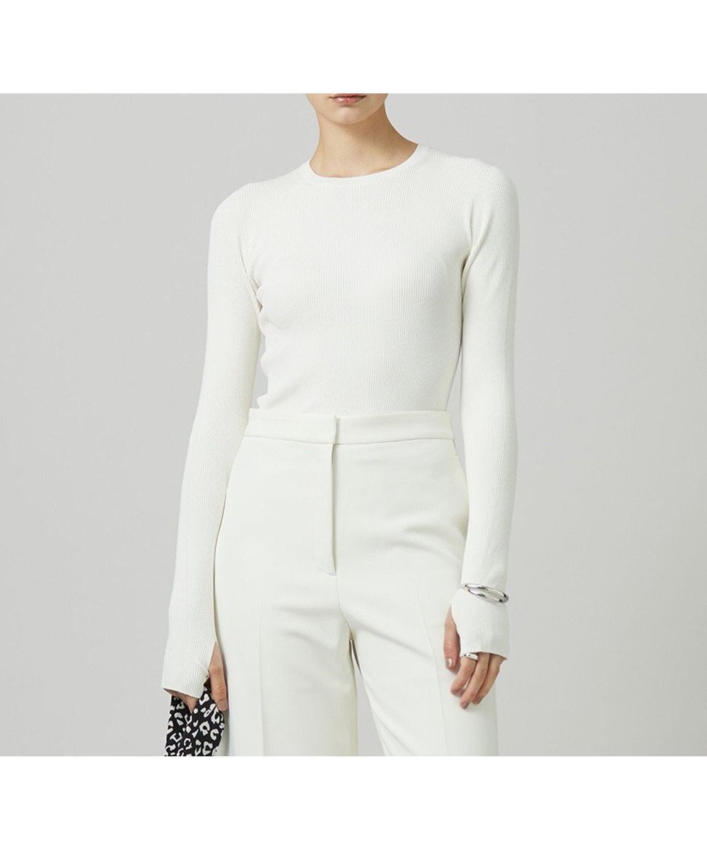 【アイシービー/iCB】の【CLASSY.1月号掲載・洗える】ハイゲージリブベーシック プルオーバーニット 人気、トレンドファッション・服の通販 founy(ファニー) 　雑誌掲載アイテム　Magazine Picks & Fashion Features　ファッション雑誌　Fashion Magazines　クラッシィ　CLASSY.　ファッション　Fashion　レディースファッション　Fashion for Women　トップス・カットソー　Cut & Sew Tops　ニット　Knit Tops & Sweaters　カジュアルプルオーバー・ニットトップス　Pullovers & Knit Tops / Casual Pullovers　1月号　January Issue　インナー　Innerwear　オイル　Body Oil　洗える　Machine Washable　シルク　Silk, 100% Silk　ジャケット　Jacket, Outerwear　セーター　Sweater, Knitwear　雑誌　Magazine, Fashion Magazine　ホールガーメント　WholeGarment, Seamless Knit　A/W・秋冬　Autumn/Winter　2024年　2024　2024-2025秋冬・A/W　Autumn/Winter 2024–25 AW24–25　 other-1|ID: prp329100004854421 ipo3291000000035708912