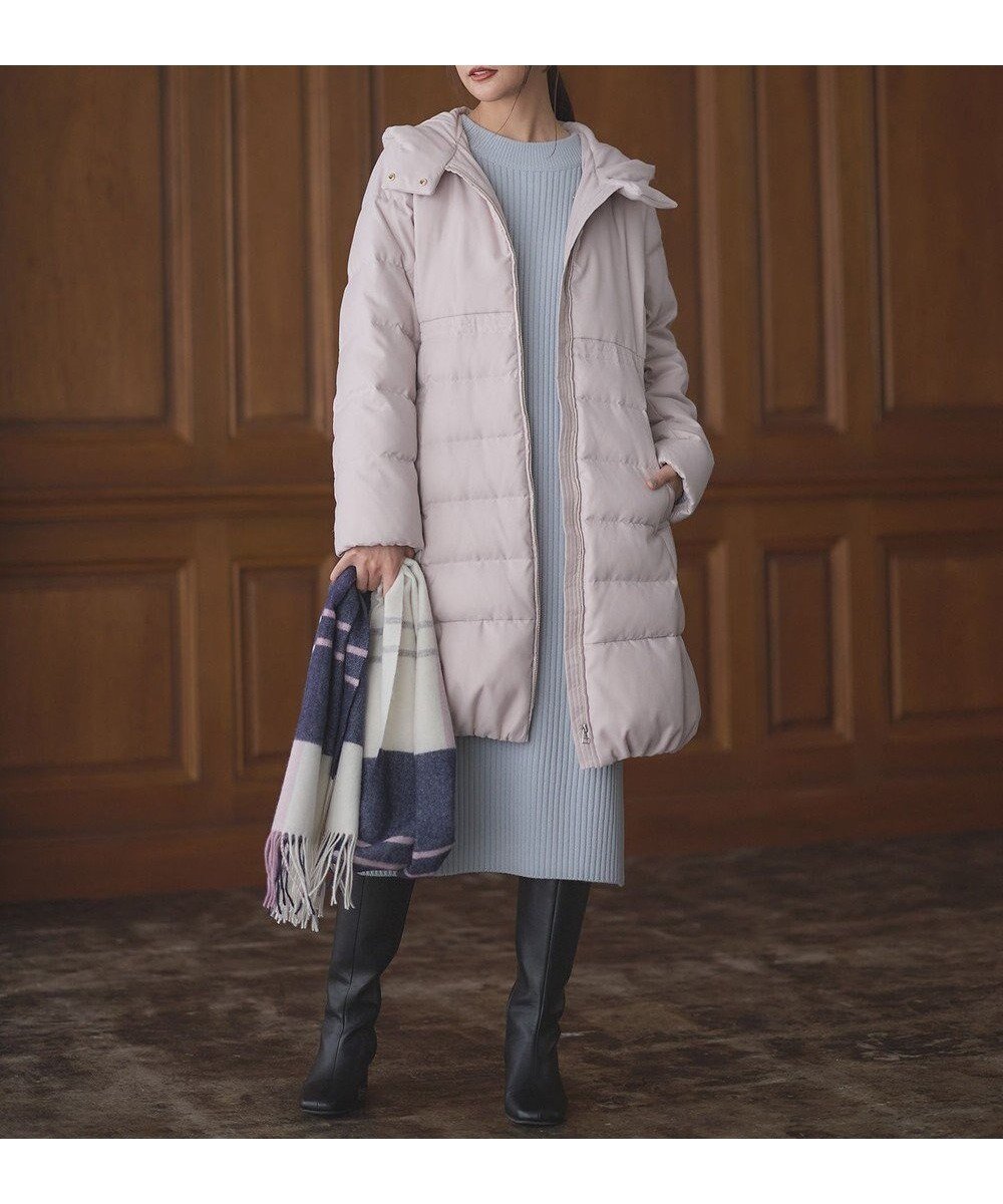 【組曲/KUMIKYOKU】の【洗える】ライトタフタロングダウン インテリア・キッズ・メンズ・レディースファッション・服の通販 founy(ファニー) ファッション Fashion レディースファッション Fashion for Women アウター Coat / Outerwear Collection コート・ロングコート・ピーコート Long Coats, Peacoats & More レディースジャケット・軽アウター Jackets 洗える Machine Washable 軽量 Lightweight, Ultra Light シェイプ Shape, Slim Fit シンプル Simple, Minimal ジャケット Jacket, Outerwear スリット Slit, Slit Detail タフタ Taffeta, Structured Fabric ダウン Down, Puffer ツイル Twist, Twisted Detail ツイード Twill, Twill Weave 定番 Standard, Basic Item フラット Flat, Flat Shoes フレア Flare, Flared プリント Print, Printed Pattern 無地 Plain, Solid Color A/W・秋冬 Autumn/Winter エレガント 上品 Elegant ベージュ系|ID: prp329100004854423 ipo3291000000035709088