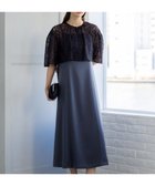 【23区/NIJYUSANKU】の【APPLAUDIR】ブライトフラワーレースコンビ ドレス 人気、トレンドファッション・服の通販 founy(ファニー) ファッション Fashion レディースファッション Fashion for Women ワンピース Dresses フォーマル・パーティードレス・結婚式用ドレス Elegant & Casual Dresses 春 Spring キャミソール Camisole, Spaghetti Strap Top クラシカル Classical, Vintage-Inspired コンビ Combo, Combination Style サテン Satin, Glossy Fabric ドレス Dress, One-Piece パーティ Party, Party Style パール Pearl, Pearl Accent ボレロ Bolero, Short Cardigan メッシュ Mesh, Net Fabric ラッセル Raschel, Raschel Lace ランダム Random, Irregular レース Lace, Lace Fabric S/S・春夏 SS, Spring/Summer, Warm Season 夏 Summer 結婚式 Wedding 2025年 2025 2025春夏・S/S Spring/Summer 2025 SS25 thumbnail スレートグレー系|ID: prp329100004854429 ipo3291000000035709462