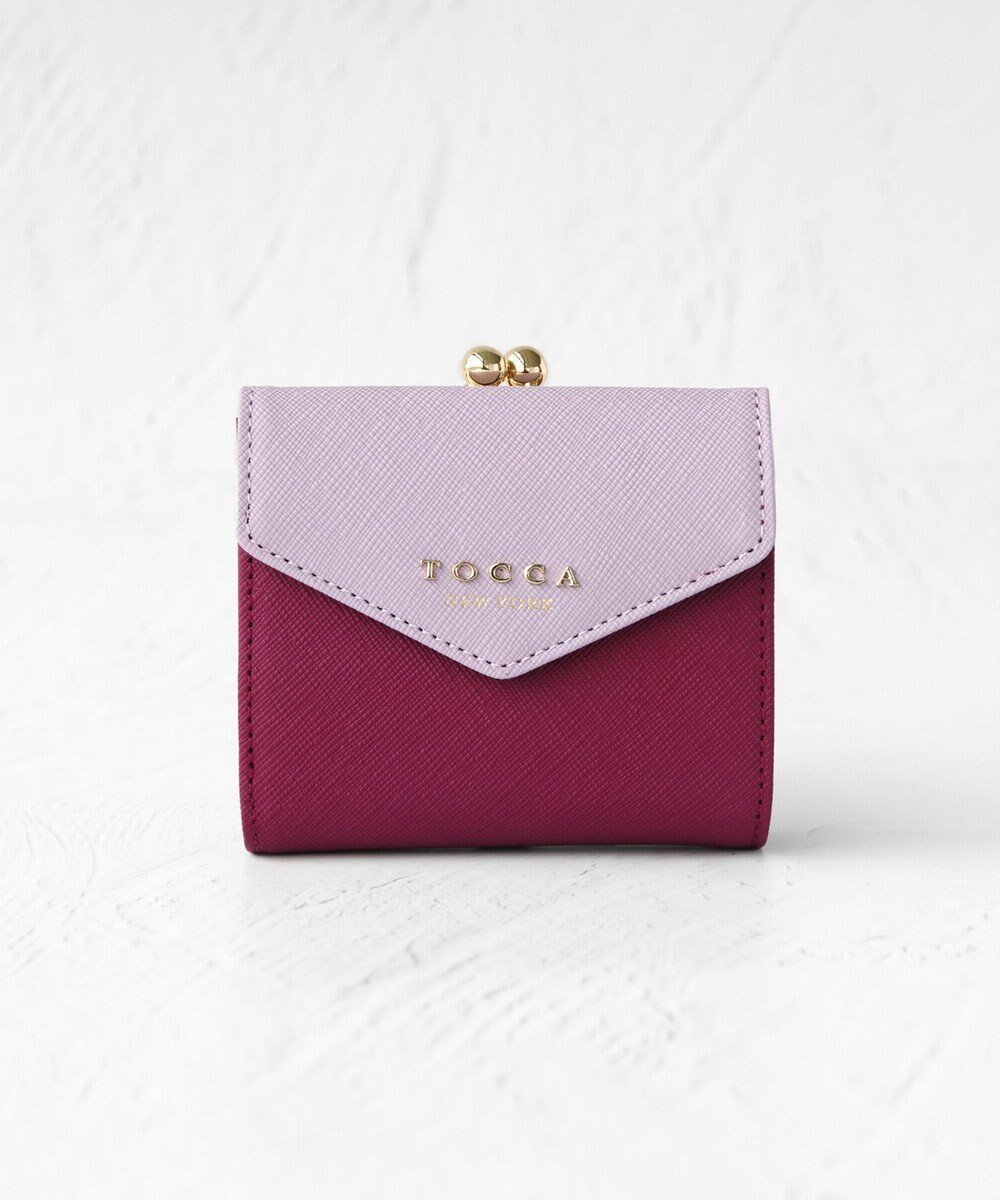 【トッカ/TOCCA】のLETTERA BIFOLD WALLET 財布 人気、トレンドファッション・服の通販 founy(ファニー) 　ファッション　Fashion　レディースファッション　Fashion for Women　ミニ財布・二つ折り財布　Wallets & Card Cases　おすすめ　Recommended / Our Picks　ウォレット　Wallet　コンパクト　Compact, Small Size　シンプル　Simple, Minimal　フォルム　Silhouette, Form　フラップ　Flap, Flap Pocket　ブロック　Block, Solid Block Pattern　ポケット　Pocket, Pocket Detail　メタル　Metal, Metal Parts　モダン　Modern, Contemporary　モチーフ　Motif, Design Theme　リュクス　Luxury, Elegant, High-End, Chic　財布　Wallet, Purse　 other-1|ID: prp329100004854438 ipo3291000000035710482