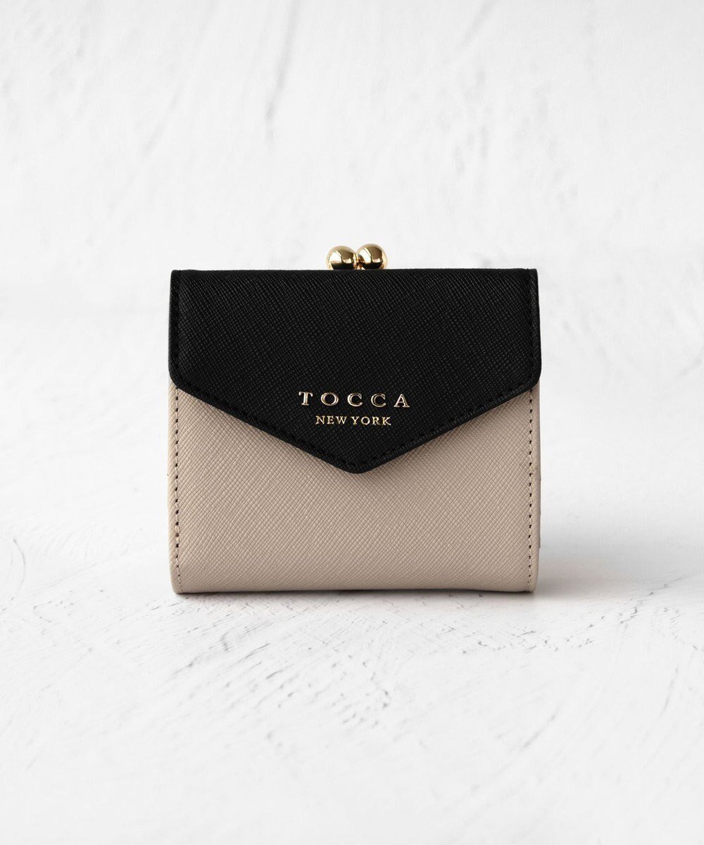 【トッカ/TOCCA】のLETTERA BIFOLD WALLET 財布 インテリア・キッズ・メンズ・レディースファッション・服の通販 founy(ファニー) 　ファッション　Fashion　レディースファッション　Fashion for Women　ミニ財布・二つ折り財布　Wallets & Card Cases　おすすめ　Recommended / Our Picks　ウォレット　Wallet　コンパクト　Compact, Small Size　シンプル　Simple, Minimal　フォルム　Silhouette, Form　フラップ　Flap, Flap Pocket　ブロック　Block, Solid Block Pattern　ポケット　Pocket, Pocket Detail　メタル　Metal, Metal Parts　モダン　Modern, Contemporary　モチーフ　Motif, Design Theme　リュクス　Luxury, Elegant, High-End, Chic　財布　Wallet, Purse　ブラック系|ID: prp329100004854438 ipo3291000000035710486