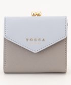 【トッカ/TOCCA】のLETTERA BIFOLD WALLET 財布 人気、トレンドファッション・服の通販 founy(ファニー) ファッション Fashion レディースファッション Fashion for Women ミニ財布・二つ折り財布 Wallets & Card Cases おすすめ Recommended / Our Picks ウォレット Wallet コンパクト Compact, Small Size シンプル Simple, Minimal フォルム Silhouette, Form フラップ Flap, Flap Pocket ブロック Block, Solid Block Pattern ポケット Pocket, Pocket Detail メタル Metal, Metal Parts モダン Modern, Contemporary モチーフ Motif, Design Theme リュクス Luxury, Elegant, High-End, Chic 財布 Wallet, Purse thumbnail ブルー系|ID: prp329100004854438 ipo3291000000035710491