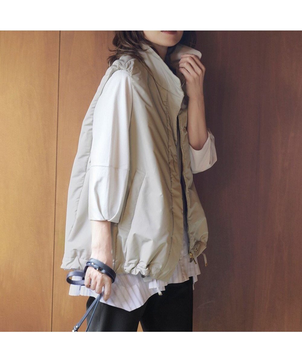 【自由区/JIYU-KU】の【洗える】パッファー ベスト インテリア・キッズ・メンズ・レディースファッション・服の通販 founy(ファニー) 　ファッション　Fashion　レディースファッション　Fashion for Women　アウター　Coat / Outerwear Collection　トップス・カットソー　Cut & Sew Tops　ベスト&ジレ / 重ね着スタイル　Vests & Gilets　インナー　Innerwear　コンパクト　Compact, Small Size　スリーブ　Sleeve, Long Sleeve / Short Sleeve　トレンド　Trend, Trending Now　ビッグ　Big, Oversized　ベスト　Vest, Waistcoat　洗える　Machine Washable　A/W・秋冬　Autumn/Winter　ベージュ|ID: prp329100004854439 ipo3291000000035710504