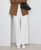 【アイシービー/iCB】の【洗える】 ライトスラブツイード ワイドパンツ オフホワイト系|ID: prp329100004854440 ipo3291000000035710548