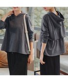 【ティアクラッセ/Tiaclasse】の【洗える】裏毛バックフレアパーカー 人気、トレンドファッション・服の通販 founy(ファニー) ファッション Fashion レディースファッション Fashion for Women トップス・カットソー Cut & Sew Tops レディースパーカー・カジュアルフーディー Casual Hoodies & Sweatshirts コンパクト Compact, Small Size シンプル Simple, Minimal パーカー Hoodie, Parka フレア Flare, Flared 洗える Machine Washable A/W・秋冬 Autumn/Winter thumbnail チャコールグレー|ID: prp329100004854441 ipo3291000000035710559