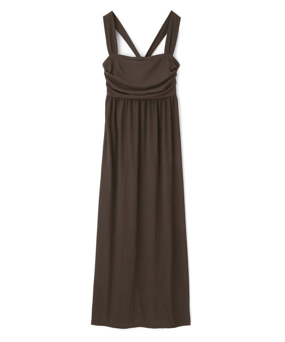 【三愛水着楽園/San-ai Resort】のマキシワンピース M 【San-ai Resort(サンアイリゾート)】 人気、トレンドファッション・服の通販 founy(ファニー) 　ファッション　Fashion　レディースファッション　Fashion for Women　ワンピース　Dresses　マキシ丈ワンピース・ロングドレス　Maxi Dresses / Long One-Pieces　おすすめ　Recommended / Our Picks　ギャザー　Gathered, Ruffled　ストレッチ　Stretch, Stretchy Fabric　ビーチ　Beach, Seaside　ポケット　Pocket, Pocket Detail　マキシ　Maxi, Full Length　リラックス　Relax, Relaxed Fit　夏　Summer　S/S・春夏　SS, Spring/Summer, Warm Season　A/W・秋冬　Autumn/Winter　 other-1|ID: prp329100004854446 ipo3291000000035710783