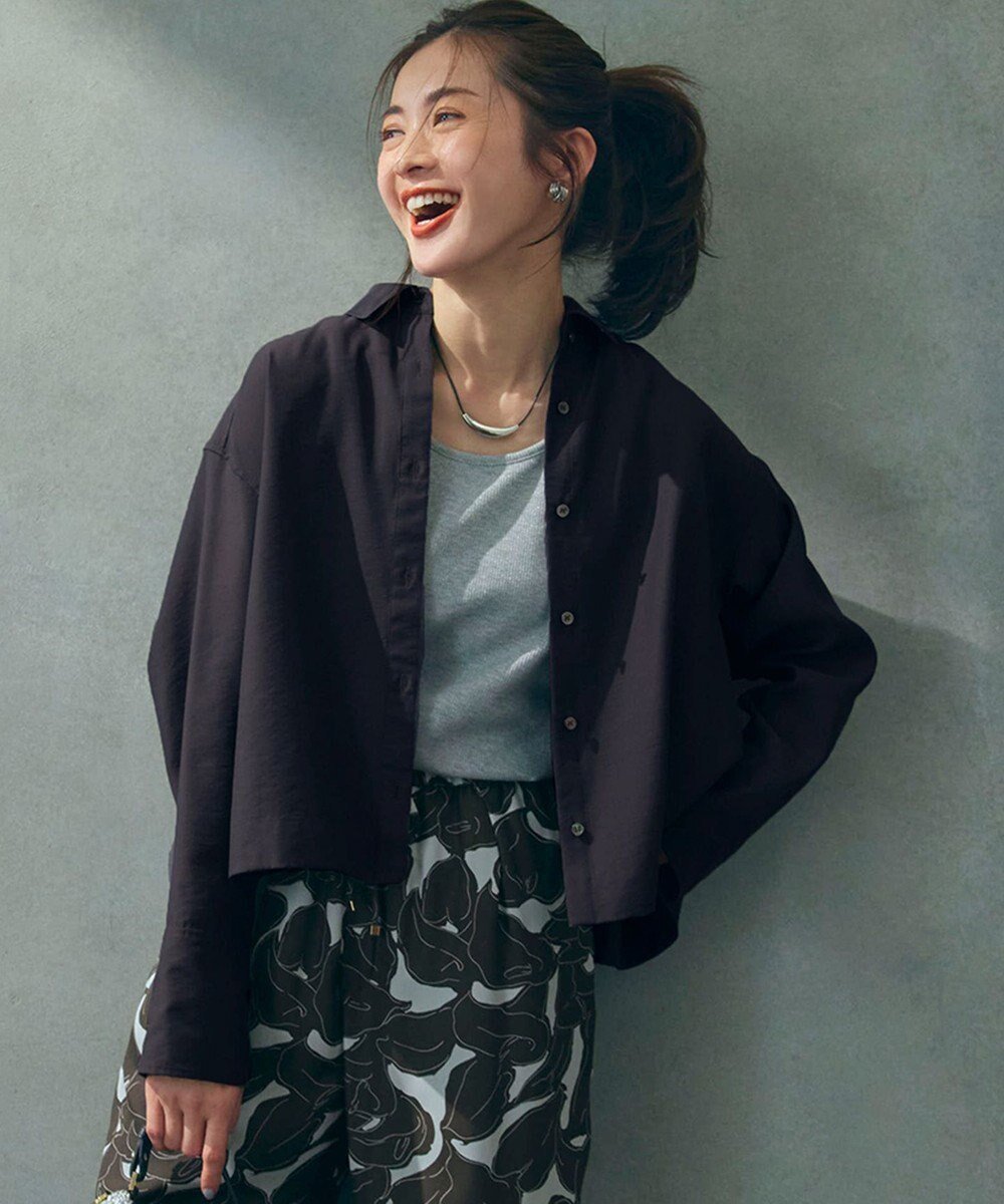 【23区/NIJYUSANKU】の【Oggi5月号掲載/接触冷感/速乾性】シアータンブラー シャツ 人気、トレンドファッション・服の通販 founy(ファニー) 　雑誌掲載アイテム　Magazine Picks & Fashion Features　ファッション雑誌　Fashion Magazines　オッジ　Oggi　ファッション　Fashion　レディースファッション　Fashion for Women　トップス・カットソー　Cut & Sew Tops　シャツ・ブラウス・オフィスカジュアル　Elegant Blouses & Button-Ups　インナー　Innerwear　春　Spring　5月号　May Issue　クロップド　Cropped, Short Length　シアー　Sheer, See-Through　ジャケット　Jacket, Outerwear　スタイリッシュ　Stylish, Fashionable　スリーブ　Sleeve, Long Sleeve / Short Sleeve　雑誌　Magazine, Fashion Magazine　トレンド　Trend, Trending Now　ドレープ　Drape, Draping Fabric　ハーフ　Half, Half-Length　フレア　Flare, Flared　ブルゾン　Blouson, Bomber Jacket　ボトム　Bottoms, Lower Wear　S/S・春夏　SS, Spring/Summer, Warm Season　夏　Summer　エレガント 上品　Elegant　ビジネス 仕事 通勤　Business / Work / Commuting　2025年　2025　2025春夏・S/S　Spring/Summer 2025 SS25　 other-1|ID: prp329100004854458 ipo3291000000035711296