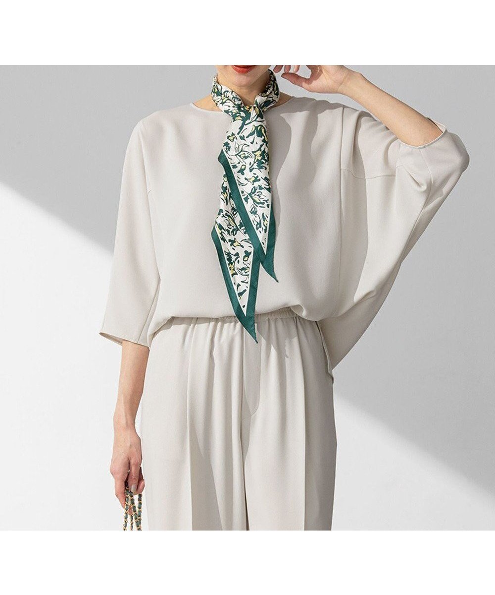 【23区/NIJYUSANKU】の【吸水速乾/UVカット/接触冷感】ストレッチジョーゼット ドルマン カットソー インテリア・キッズ・メンズ・レディースファッション・服の通販 founy(ファニー) ファッション Fashion レディースファッション Fashion for Women トップス・カットソー Cut & Sew Tops シャツ・ブラウス・オフィスカジュアル Elegant Blouses & Button-Ups ロングTシャツ・Tシャツ Longline T-Shirts & Tees カットソー・ベーシックTシャツ Cut-and-Sewn Tops / Stretch Tees & Basics 春 Spring カットソー Cut and Sewn Top コンパクト Compact, Small Size 吸水 Absorbent, Quick-Dry ジョーゼット Georgette, Semi-Sheer Fabric ストレッチ Stretch, Stretchy Fabric セットアップ Set-Up, Coordinated Outfit ドレープ Drape, Draping Fabric ワイド Wide, Wide Fit S/S・春夏 SS, Spring/Summer, Warm Season おすすめ Recommended / Our Picks 夏 Summer エレガント 上品 Elegant 2025年 2025 2025春夏・S/S Spring/Summer 2025 SS25 ベージュ系|ID: prp329100004854466 ipo3291000000035711622