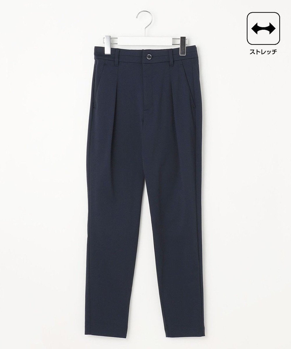 【23区 ゴルフ/NIJYUSANKU GOLF】の【WOMEN】【ストレッチ】ハイテンション テーパードパンツ インテリア・キッズ・メンズ・レディースファッション・服の通販 founy(ファニー) 　ファッション　Fashion　レディースファッション　Fashion for Women　パンツ　Pants & Trousers　ジャケット　Jacket, Outerwear　ストレッチ　Stretch, Stretchy Fabric　スポーツ　Sports, Activewear　ベーシック　Basic, Essential　ビジネス 仕事 通勤　Business / Work / Commuting　夏　Summer　春　Spring　S/S・春夏　SS, Spring/Summer, Warm Season　軽量　Lightweight, Ultra Light　ネイビー系|ID: prp329100004854475 ipo3291000000035711959
