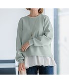 【23区/NIJYUSANKU】の【洗える】コンフォートダンボールジャージー カットソー 人気、トレンドファッション・服の通販 founy(ファニー) ファッション Fashion レディースファッション Fashion for Women トップス・カットソー Cut & Sew Tops シャツ・ブラウス・オフィスカジュアル Elegant Blouses & Button-Ups ロングTシャツ・Tシャツ Longline T-Shirts & Tees カットソー・ベーシックTシャツ Cut-and-Sewn Tops / Stretch Tees & Basics 2024年 2024 2024-2025秋冬・A/W Autumn/Winter 2024–25 AW24–25 冬 Winter / This Winter エアリー Airy Texture カットソー Cut and Sewn Top スリット Slit, Slit Detail セットアップ Set-Up, Coordinated Outfit タイトスカート Pencil Skirt, Tight Skirt バランス Balance, Style Balance パーカー Hoodie, Parka フォルム Silhouette, Form ベーシック Basic, Essential 洗える Machine Washable A/W・秋冬 Autumn/Winter thumbnail スモーキーグリーン系|ID: prp329100004854481 ipo3291000000035712150