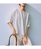 【23区/NIJYUSANKU】の【吸水速乾/UVカット/接触冷感】ストレッチジョーゼット ランタンスリーブ カットソー 人気、トレンドファッション・服の通販 founy(ファニー) ファッション Fashion レディースファッション Fashion for Women トップス・カットソー Cut & Sew Tops シャツ・ブラウス・オフィスカジュアル Elegant Blouses & Button-Ups ロングTシャツ・Tシャツ Longline T-Shirts & Tees カットソー・ベーシックTシャツ Cut-and-Sewn Tops / Stretch Tees & Basics 春 Spring カットソー Cut and Sewn Top 吸水 Absorbent, Quick-Dry ジョーゼット Georgette, Semi-Sheer Fabric ストレッチ Stretch, Stretchy Fabric スリーブ Sleeve, Long Sleeve / Short Sleeve セットアップ Set-Up, Coordinated Outfit ワイド Wide, Wide Fit S/S・春夏 SS, Spring/Summer, Warm Season 夏 Summer エレガント 上品 Elegant 2025年 2025 2025春夏・S/S Spring/Summer 2025 SS25 thumbnail ベージュ系|ID: prp329100004854484 ipo3291000000035712231