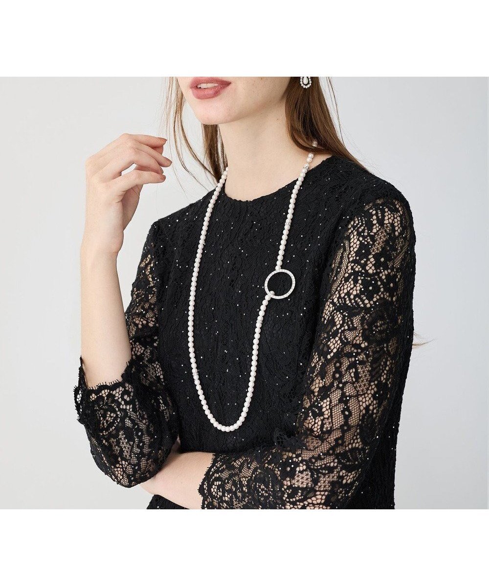 【23区/NIJYUSANKU】の【APPLAUDIR】2WAY クリッカー パールネックレス 人気、トレンドファッション・服の通販 founy(ファニー) 　ファッション　Fashion　レディースファッション　Fashion for Women　ジュエリー　Jewelry　ネックレス　Necklaces & Pendants　おすすめ　Recommended / Our Picks　アクセサリー　Fashion Accessories　ギフト プレゼント　Gift / Present　クリスタル　Crystal, Swarovski　シンプル　Simple, Minimal　ネックレス　Necklace, Pendant Necklace　パーティ　Party, Party Style　パール　Pearl, Pearl Accent　ロング　Long, Long-Length　結婚式　Wedding　 other-1|ID: prp329100004854502 ipo3291000000035712701