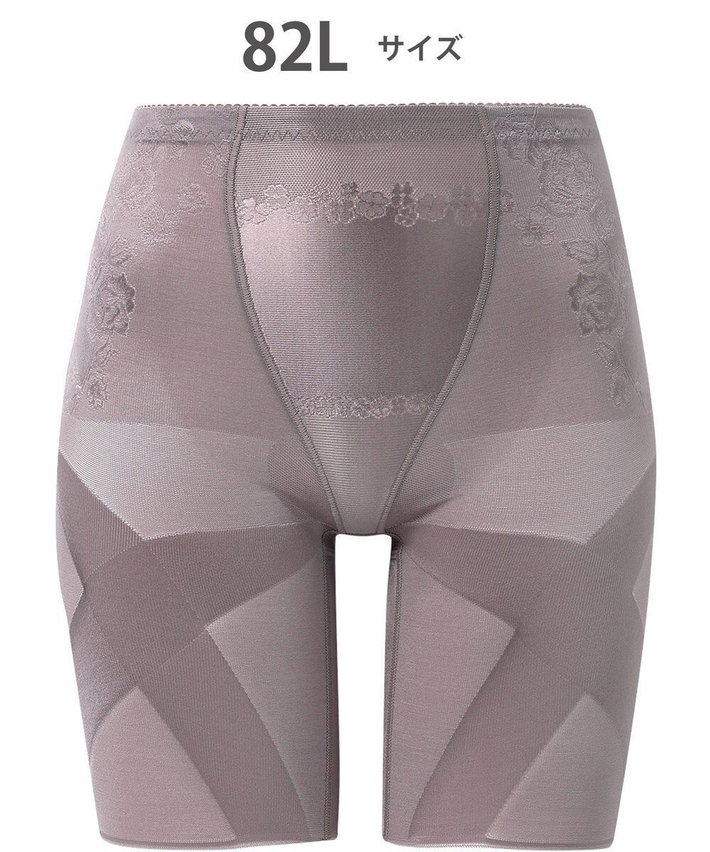 【ウィング/Wing】のガードル ロング丈 【スリムアップパンツ】 はいて歩いてエクササイズ KQ0821 ウイング/ワコール インテリア・キッズ・メンズ・レディースファッション・服の通販 founy(ファニー) 　ファッション　Fashion　レディースファッション　Fashion for Women　パンツ　Pants & Trousers　下着・ランジェリー　Lingerie & Intimates　アンダーウェア・ベースインナー・肌着　Underwear / Base Layer / Undergarments　アンダー　Underwear Essentials　バランス　Balance, Style Balance　フロント　Front, Front Design　ロング　Long, Long-Length　グレー|ID: prp329100004854526 ipo3291000000035713423