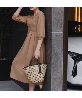 【ティアクラッセ/Tiaclasse】の【洗える】シャーリングパフスリーブシアーワンピース 人気、トレンドファッション・服の通販 founy(ファニー) ファッション Fashion レディースファッション Fashion for Women ワンピース Dresses アクセサリー Fashion Accessories 春 Spring 洗える Machine Washable カーディガン Cardigan, Knitwear シャーリング Shirring, Ruched スリーブ Sleeve, Long Sleeve / Short Sleeve チュニック Tunic, Long Top フェミニン Feminine, Girly ブラウジング Blouson Silhouette, Cinched Waist ポケット Pocket, Pocket Detail S/S・春夏 SS, Spring/Summer, Warm Season 再入荷 Restock / Back in Stock おすすめ Recommended / Our Picks 夏 Summer 新作・新入荷 New Arrivals / New In |ID:prp329100004854530