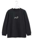 【ジェイプレスヨークストリート/J.PRESS YORK STREET】の【WOMEN】ベーシック ロングスリーブ Tシャツ 人気、トレンドファッション・服の通販 founy(ファニー) ファッション Fashion レディースファッション Fashion for Women トップス・カットソー Cut & Sew Tops シャツ・ブラウス・オフィスカジュアル Elegant Blouses & Button-Ups ロングTシャツ・Tシャツ Longline T-Shirts & Tees カットソー・ベーシックTシャツ Cut-and-Sewn Tops / Stretch Tees & Basics アメリカン American Style カットソー Cut and Sewn Top スリーブ Sleeve, Long Sleeve / Short Sleeve フロント Front, Front Design ベーシック Basic, Essential ロング Long, Long-Length 夏 Summer 春 Spring S/S・春夏 SS, Spring/Summer, Warm Season thumbnail ブラック系|ID: prp329100004854532 ipo3291000000035713733