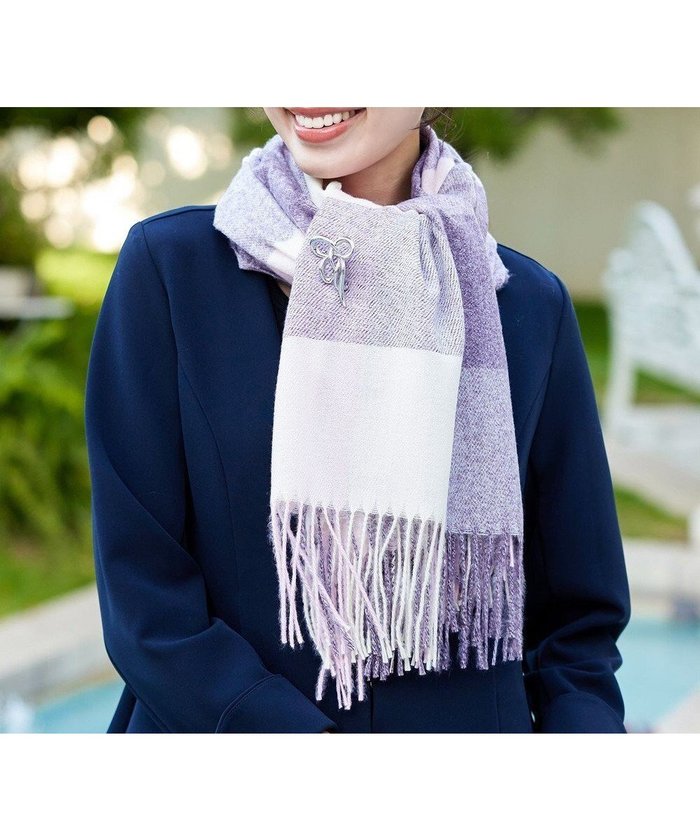 【ティアクラッセ/Tiaclasse】の大判チェックマフラー インテリア・キッズ・メンズ・レディースファッション・服の通販 founy(ファニー) https://founy.com/ ファッション Fashion レディースファッション Fashion for Women マフラー・スヌード / 冬小物の定番 Scarves & Mufflers ウォッシャブル Machine Washable エレガント 上品 Elegant オレンジ Orange 春 Spring 洗える Machine Washable シューズ Shoes, Footwear ストール Stole, Wrap スヌード Snood, Infinity Scarf チェック Check, Plaid, Tartan なめらか Smooth, Silky Texture フェミニン Feminine, Girly ブローチ Brooch, Pin Brooch マフラー Scarf, Muffler 冬 Winter / This Winter A/W・秋冬 Autumn/Winter 再入荷 Restock / Back in Stock おすすめ Recommended / Our Picks 新作・新入荷 New Arrivals / New In |ID: prp329100004854535 ipo3291000000035713860