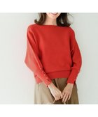 【エニィ スィス/any SiS】の【洗える・セットアップ可】アンチピリングドルマン畔 ニット 人気、トレンドファッション・服の通販 founy(ファニー) ファッション Fashion レディースファッション Fashion for Women トップス・カットソー Cut & Sew Tops ニット Knit Tops & Sweaters セットアップ Matching Sets レディーストップス・ブラウス Tops & Blouses / Assorted Women's Tops 洗える Machine Washable セットアップ Set-Up, Coordinated Outfit セーター Sweater, Knitwear パール Pearl, Pearl Accent ボトルネック Bottle Neck, Mock Neck A/W・秋冬 Autumn/Winter おすすめ Recommended / Our Picks エレガント 上品 Elegant thumbnail オレンジ|ID: prp329100004854545 ipo3291000000035714153