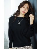 【エニィ スィス/any SiS】の【洗える・セットアップ可】アンチピリングドルマン畔 ニット 人気、トレンドファッション・服の通販 founy(ファニー) ファッション Fashion レディースファッション Fashion for Women トップス・カットソー Cut & Sew Tops ニット Knit Tops & Sweaters セットアップ Matching Sets レディーストップス・ブラウス Tops & Blouses / Assorted Women's Tops 洗える Machine Washable セットアップ Set-Up, Coordinated Outfit セーター Sweater, Knitwear パール Pearl, Pearl Accent ボトルネック Bottle Neck, Mock Neck A/W・秋冬 Autumn/Winter おすすめ Recommended / Our Picks エレガント 上品 Elegant thumbnail ブラック|ID: prp329100004854545 ipo3291000000035714157