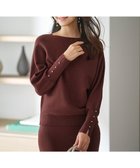 【エニィ スィス/any SiS】の【洗える・セットアップ可】アンチピリングドルマン畔 ニット 人気、トレンドファッション・服の通販 founy(ファニー) ファッション Fashion レディースファッション Fashion for Women トップス・カットソー Cut & Sew Tops ニット Knit Tops & Sweaters セットアップ Matching Sets レディーストップス・ブラウス Tops & Blouses / Assorted Women's Tops 洗える Machine Washable セットアップ Set-Up, Coordinated Outfit セーター Sweater, Knitwear パール Pearl, Pearl Accent ボトルネック Bottle Neck, Mock Neck A/W・秋冬 Autumn/Winter おすすめ Recommended / Our Picks エレガント 上品 Elegant thumbnail ブラウン|ID: prp329100004854545 ipo3291000000035714159