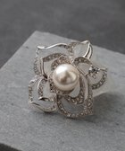 【ティアクラッセ/Tiaclasse】のローズモチーフブローチ シルバー|ID: prp329100004854549 ipo3291000000035714260