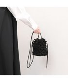 【アンビリオン/UNBILLION】のカシュカシュ cachecache / クロッシェミニ巾着バッグ ブラック|ID: prp329100004854550 ipo3291000000035714286