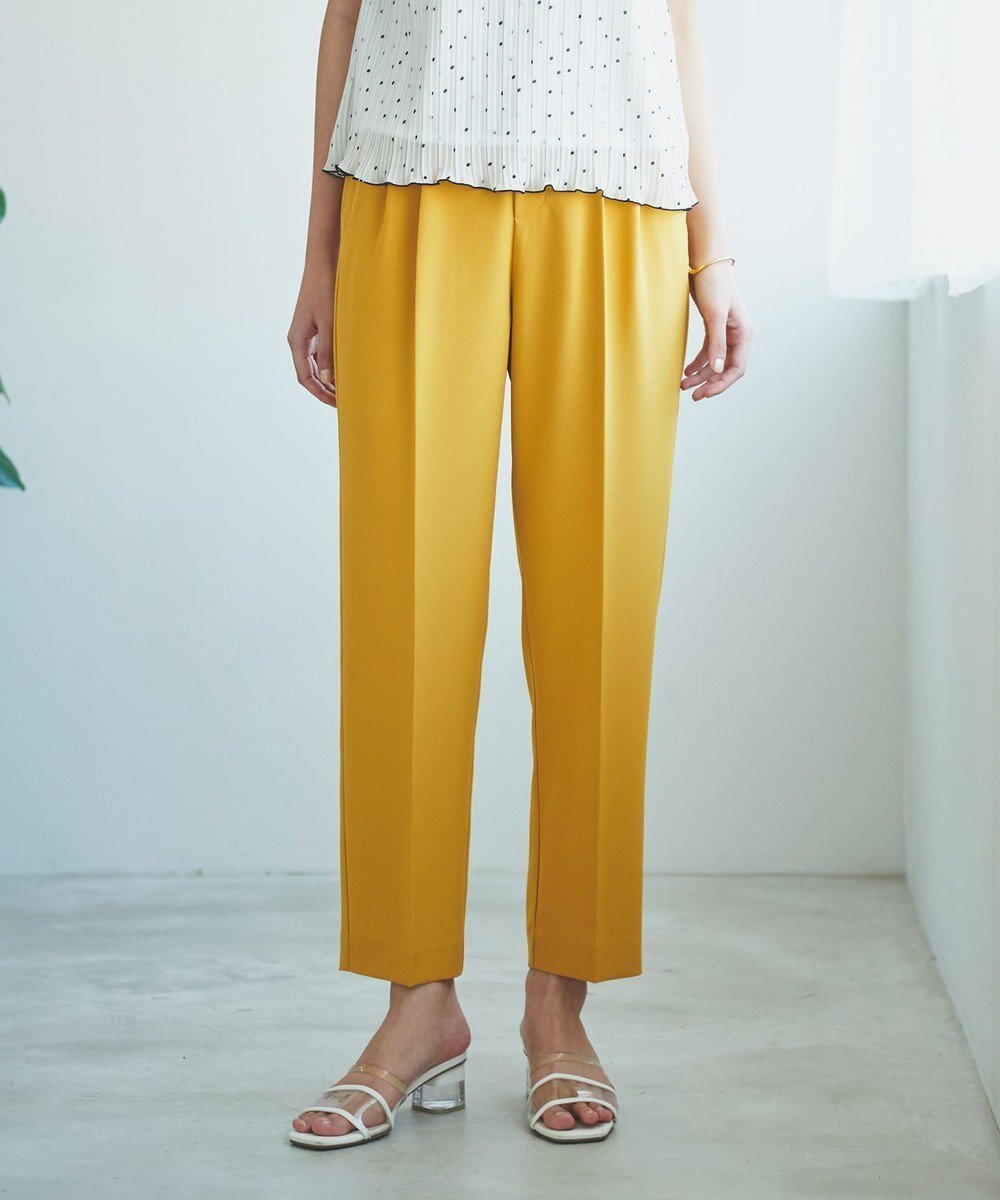 【フェルゥ/Feroux】の美シルエットカラーテーパード パンツ 人気、トレンドファッション・服の通販 founy(ファニー) 　ファッション　Fashion　レディースファッション　Fashion for Women　パンツ　Pants & Trousers　人気　Popular, Best Seller　夏　Summer　定番　Standard, Basic Item　春　Spring　S/S・春夏　SS, Spring/Summer, Warm Season　 other-1|ID: prp329100004854559 ipo3291000000035714571