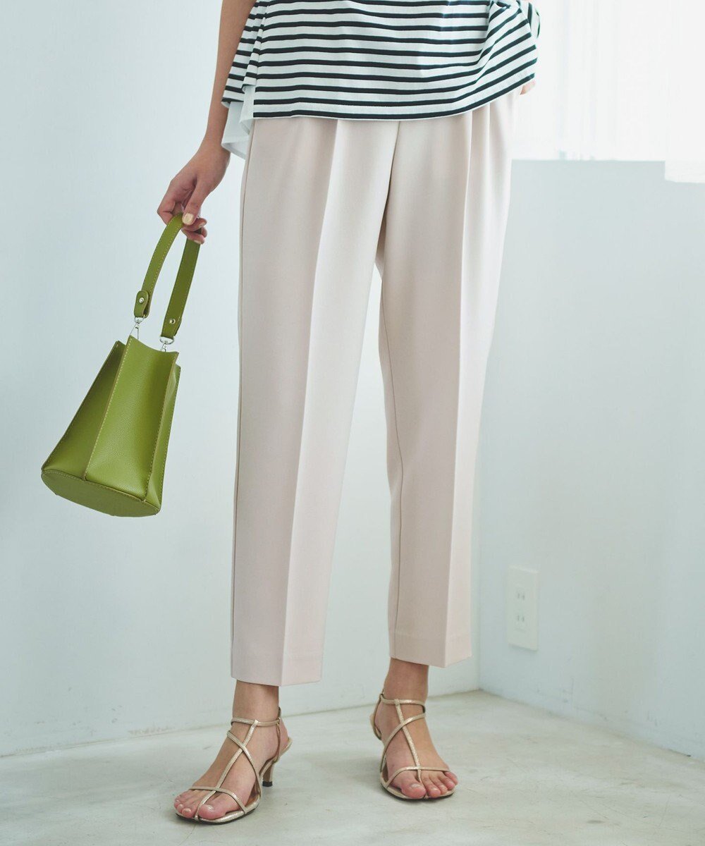 【フェルゥ/Feroux】の美シルエットカラーテーパード パンツ インテリア・キッズ・メンズ・レディースファッション・服の通販 founy(ファニー) 　ファッション　Fashion　レディースファッション　Fashion for Women　パンツ　Pants & Trousers　人気　Popular, Best Seller　夏　Summer　定番　Standard, Basic Item　春　Spring　S/S・春夏　SS, Spring/Summer, Warm Season　ライトグレー系|ID: prp329100004854559 ipo3291000000035714580