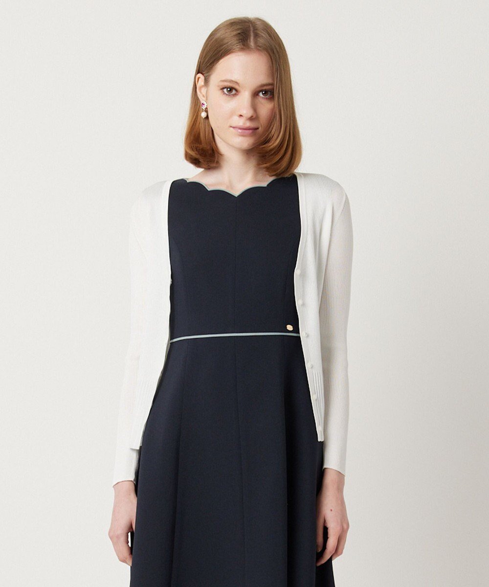 【トッカ/TOCCA】のAJISAI CARDIGAN カーディガン インテリア・キッズ・メンズ・レディースファッション・服の通販 founy(ファニー) 　ファッション　Fashion　レディースファッション　Fashion for Women　トップス・カットソー　Cut & Sew Tops　カーディガン・羽織り　Layered Style Cardigans　2024年　2024　2024春夏・S/S　Spring/Summer 2024 SS24　おすすめ　Recommended / Our Picks　カーディガン　Cardigan, Knitwear　コンパクト　Compact, Small Size　ドレス　Dress, One-Piece　夏　Summer　定番　Standard, Basic Item　春　Spring　S/S・春夏　SS, Spring/Summer, Warm Season　アイボリー系|ID: prp329100004854575 ipo3291000000035715127