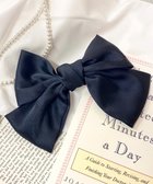 【ウィゴー/WEGO】のBIGリボンバレッタ ブラック|ID: prp329100004854578 ipo3291000000035715202