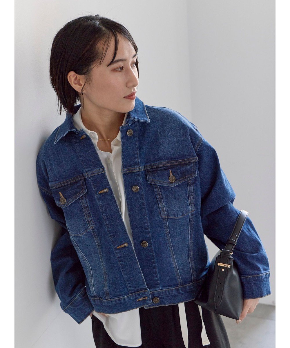 【テチチ/Te chichi】のデニムジャケット 人気、トレンドファッション・服の通販 founy(ファニー) 　ファッション　Fashion　レディースファッション　Fashion for Women　アウター　Coat / Outerwear Collection　レディースジャケット・軽アウター　Jackets　デニムジャケット / カジュアルアウター　Denim Jackets　ジャケット　Jacket, Outerwear　ストレッチ　Stretch, Stretchy Fabric　スラックス　Slacks, Dress Pants　ダウン　Down, Puffer　デニム　Denim, Jeans Material　パッチ　Patch, Appliqué　ベーシック　Basic, Essential　リラックス　Relax, Relaxed Fit　夏　Summer　S/S・春夏　SS, Spring/Summer, Warm Season　A/W・秋冬　Autumn/Winter　 other-1|ID: prp329100004854587 ipo3291000000035715271