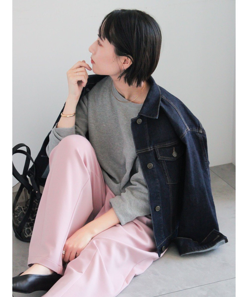 【テチチ/Te chichi】のデニムジャケット インテリア・キッズ・メンズ・レディースファッション・服の通販 founy(ファニー) 　ファッション　Fashion　レディースファッション　Fashion for Women　アウター　Coat / Outerwear Collection　レディースジャケット・軽アウター　Jackets　デニムジャケット / カジュアルアウター　Denim Jackets　ジャケット　Jacket, Outerwear　ストレッチ　Stretch, Stretchy Fabric　スラックス　Slacks, Dress Pants　ダウン　Down, Puffer　デニム　Denim, Jeans Material　パッチ　Patch, Appliqué　ベーシック　Basic, Essential　リラックス　Relax, Relaxed Fit　夏　Summer　S/S・春夏　SS, Spring/Summer, Warm Season　A/W・秋冬　Autumn/Winter　ネイビー|ID: prp329100004854587 ipo3291000000035715273