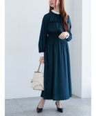 【テチチ/Te chichi】のバイカラーシャーリングワンピース 人気、トレンドファッション・服の通販 founy(ファニー) ファッション Fashion レディースファッション Fashion for Women ワンピース Dresses ギャザー Gathered, Ruffled シャーリング Shirring, Ruched フリル Frill, Ruffle エレガント 上品 Elegant 夏 Summer S/S・春夏 SS, Spring/Summer, Warm Season A/W・秋冬 Autumn/Winter thumbnail ネイビー|ID: prp329100004854615 ipo3291000000035715369