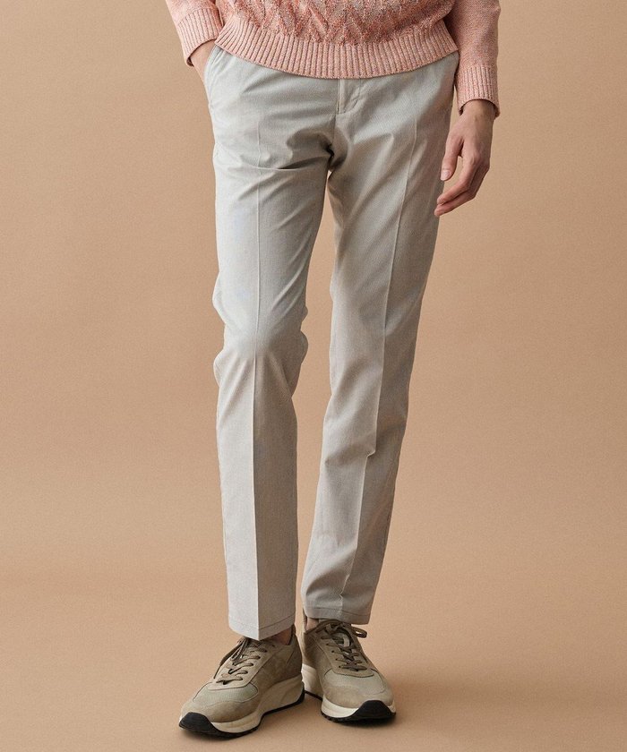 【ジョセフ アブード/JOSEPH ABBOUD / MEN】の【ウエストも伸びる!オーガニックコットン使用】ムリネサマー パンツ インテリア・キッズ・メンズ・レディースファッション・服の通販 founy(ファニー) https://founy.com/ ファッション Fashion メンズファッション Fashion for Men ボトムス Bottoms 春 Spring ジャケット Jacket, Outerwear ストレッチ Stretch, Stretchy Fabric メランジ Melange, Mixed Yarn リラックス Relax, Relaxed Fit S/S・春夏 SS, Spring/Summer, Warm Season おすすめ Recommended / Our Picks 夏 Summer エレガント 上品 Elegant ビジネス 仕事 通勤 Business / Work / Commuting |ID: prp329100004854658 ipo3291000000035722011