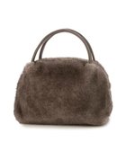 【アンビリオン/UNBILLION】のカシュカシュ cachecache / ミンク風エコファー2wayボックストート GY|ID: prp329100004854669 ipo3291000000035722294