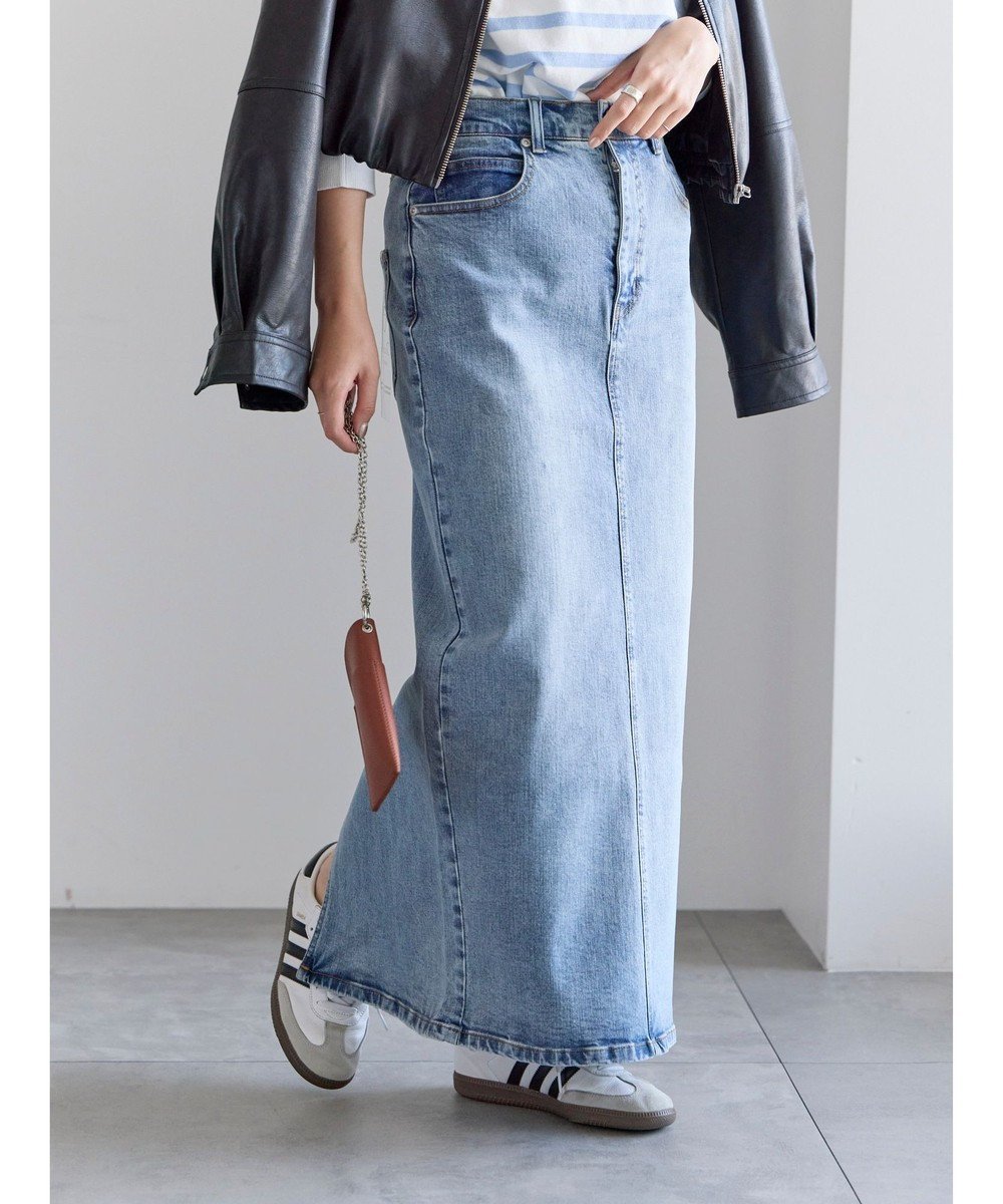 【テチチ/Te chichi】のデニムトラペーズスカート 人気、トレンドファッション・服の通販 founy(ファニー) ファッション Fashion レディースファッション Fashion for Women スカート Skirts おすすめ Recommended / Our Picks コンパクト Compact, Small Size デニム Denim, Jeans Material バランス Balance, Style Balance 夏 Summer S/S・春夏 SS, Spring/Summer, Warm Season A/W・秋冬 Autumn/Winter other-1|ID: prp329100004854673 ipo3291000000035722438