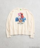 【グリーンパークス/Green Parks】のセサミストリートミーツフルーツオブザルーム スウェット 人気、トレンドファッション・服の通販 founy(ファニー) ファッション Fashion レディースファッション Fashion for Women トップス・カットソー Cut & Sew Tops レディースパーカー・カジュアルフーディー Casual Hoodies & Sweatshirts スウェット・クルーネックトップス Sweatshirts & Crewnecks / Relaxed Fit Sweat Tops おすすめ Recommended / Our Picks キャラクター Character, Licensed Characters スウェット / スエット Sweatshirt, Sweatwear フロント Front, Front Design ポケット Pocket, Pocket Detail リラックス Relax, Relaxed Fit ヴィンテージ Vintage Style A/W・秋冬 Autumn/Winter thumbnail Ecru|ID: prp329100004854701 ipo3291000000035724359