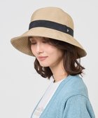 【ジェイ プレス/J.PRESS】の【WEB限定カラーあり・畳める】ブレードHAT ベージュ×ブラック系|ID: prp329100004854707 ipo3291000000035724879
