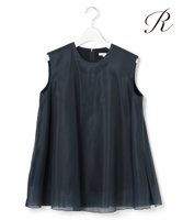 【23区/NIJYUSANKU】の【R(アール)】ライトダブルクロス オーガンジー コンビブラウス 人気、トレンドファッション・服の通販 founy(ファニー) ファッション Fashion レディースファッション Fashion for Women トップス・カットソー Cut & Sew Tops シャツ・ブラウス・オフィスカジュアル Elegant Blouses & Button-Ups インナー Innerwear オーガンジー Organza Fabric コンビ Combo, Combination Style シアー Sheer, See-Through ストレッチ Stretch, Stretchy Fabric セットアップ Set-Up, Coordinated Outfit ダブル Double, Double-Breasted ノースリーブ Sleeveless, No-Sleeve 人気 Popular, Best Seller A/W・秋冬 Autumn/Winter 冬 Winter / This Winter おすすめ Recommended / Our Picks ビジネス 仕事 通勤 Business / Work / Commuting 2025年 2025 2025-2026秋冬・A/W Autumn/Winter 2025–26 AW25–26 |ID:prp329100004854720