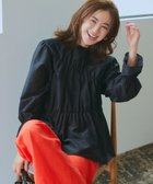 【23区/NIJYUSANKU】の【洗える】シアーコットンシルク シャーリング デザイン ブラウス 人気、トレンドファッション・服の通販 founy(ファニー) ファッション Fashion レディースファッション Fashion for Women トップス・カットソー Cut & Sew Tops シャツ・ブラウス・オフィスカジュアル Elegant Blouses & Button-Ups イエロー Yellow 春 Spring 洗える Machine Washable ギャザー Gathered, Ruffled シアー Sheer, See-Through シャーリング Shirring, Ruched シルク Silk, 100% Silk デニム Denim, Jeans Material トレンド Trend, Trending Now ボトム Bottoms, Lower Wear S/S・春夏 SS, Spring/Summer, Warm Season 夏 Summer エレガント 上品 Elegant 2025年 2025 2025春夏・S/S Spring/Summer 2025 SS25 thumbnail ブラック系|ID: prp329100004854729 ipo3291000000035726872