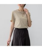 【23区/NIJYUSANKU】の【洗える】ラメジャージ TEE 人気、トレンドファッション・服の通販 founy(ファニー) ファッション Fashion レディースファッション Fashion for Women トップス・カットソー Cut & Sew Tops シャツ・ブラウス・オフィスカジュアル Elegant Blouses & Button-Ups ロングTシャツ・Tシャツ Longline T-Shirts & Tees カットソー・ベーシックTシャツ Cut-and-Sewn Tops / Stretch Tees & Basics インナー Innerwear 春 Spring 洗える Machine Washable カットソー Cut and Sewn Top クール Cool, Chic コンパクト Compact, Small Size シルバー Silver, Metallic Silver シンプル Simple, Minimal ジャケット Jacket, Outerwear ベーシック Basic, Essential S/S・春夏 SS, Spring/Summer, Warm Season 夏 Summer エレガント 上品 Elegant 2025年 2025 2025春夏・S/S Spring/Summer 2025 SS25 thumbnail ゴールド系|ID: prp329100004854744 ipo3291000000035728038