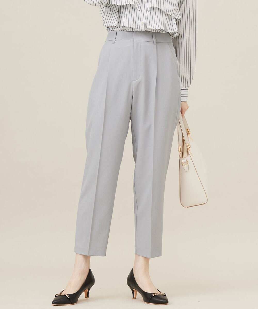 【エニィ スィス/any SiS】の【UVカット・接触冷感・吸水速乾】スマートビューティストレッチ テーパードパンツ インテリア・キッズ・メンズ・レディースファッション・服の通販 founy(ファニー) ファッション Fashion レディースファッション Fashion for Women パンツ Pants & Trousers ウォッシャブル Machine Washable 春 Spring 吸水 Absorbent, Quick-Dry ショート Short, Short Length シンプル Simple, Minimal ジャケット Jacket, Outerwear ストレッチ Stretch, Stretchy Fabric セットアップ Set-Up, Coordinated Outfit センター Center, Center Line バランス Balance, Style Balance フィット Fit, Slim Fit フレア Flare, Flared ペプラム Peplum, Flared Hem ポケット Pocket, Pocket Detail ワイド Wide, Wide Fit S/S・春夏 SS, Spring/Summer, Warm Season おすすめ Recommended / Our Picks 夏 Summer 新作・新入荷 New Arrivals / New In ブルーグレー|ID: prp329100004854748 ipo3291000000035728297