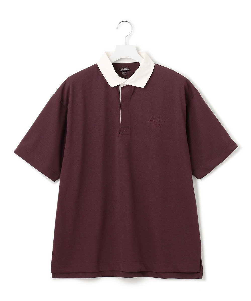 【ジェイプレスヨークストリート/J.PRESS YORK STREET】の【UNISEX】オーバーシルエットラガーシャツ インテリア・キッズ・メンズ・レディースファッション・服の通販 founy(ファニー) ファッション Fashion レディースファッション Fashion for Women トップス・カットソー Cut & Sew Tops シャツ・ブラウス・オフィスカジュアル Elegant Blouses & Button-Ups ポロシャツ・きれいめカジュアル Smart-Casual Polo Tops ユニセックス Unisex, Genderless ポロシャツ Polo Shirt, Collared Tee 夏 Summer 春 Spring S/S・春夏 SS, Spring/Summer, Warm Season ワイン系|ID: prp329100004854766 ipo3291000000035729568