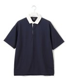 【ジェイプレスヨークストリート/J.PRESS YORK STREET】の【UNISEX】オーバーシルエットラガーシャツ 人気、トレンドファッション・服の通販 founy(ファニー) ファッション Fashion レディースファッション Fashion for Women トップス・カットソー Cut & Sew Tops シャツ・ブラウス・オフィスカジュアル Elegant Blouses & Button-Ups ポロシャツ・きれいめカジュアル Smart-Casual Polo Tops ユニセックス Unisex, Genderless ポロシャツ Polo Shirt, Collared Tee 夏 Summer 春 Spring S/S・春夏 SS, Spring/Summer, Warm Season thumbnail ネイビー系|ID: prp329100004854766 ipo3291000000035729579