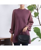 【ティアクラッセ/Tiaclasse】の【洗える】ボリュームリボン袖ニットコンビチュニック ピンク|ID: prp329100004854772 ipo3291000000035729914