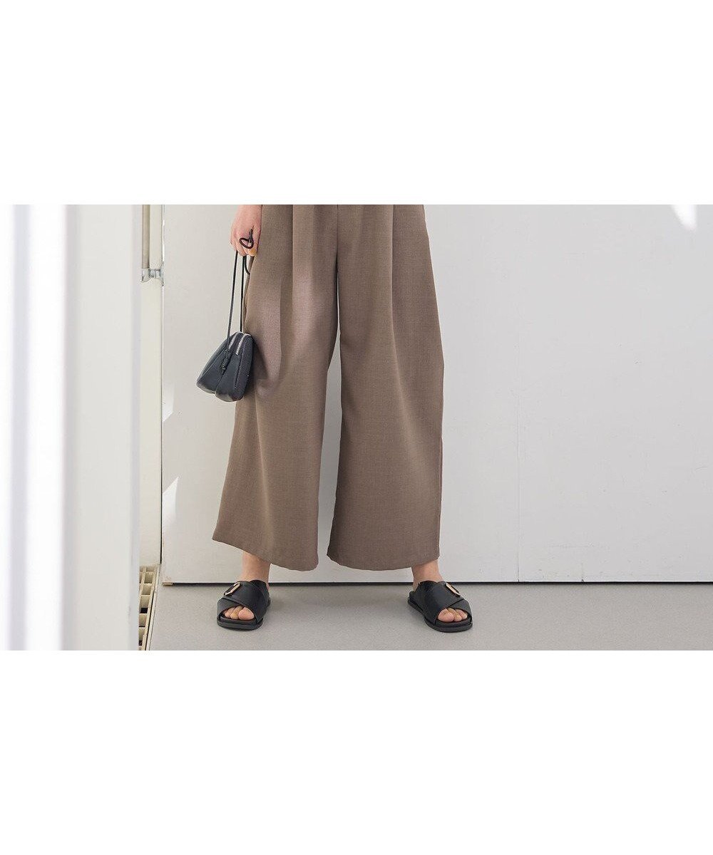 【エニー/ANY】の【2SET】テックリネンキャミソール×パンツセットアップ インテリア・キッズ・メンズ・レディースファッション・服の通販 founy(ファニー) 　ファッション　Fashion　レディースファッション　Fashion for Women　セットアップ　Matching Sets　レディースパンツ・ボトムス　Pants & Trousers / Bottoms　おすすめ　Recommended / Our Picks　インナー　Innerwear　キャミソール　Camisole, Spaghetti Strap Top　コンパクト　Compact, Small Size　セットアップ　Set-Up, Coordinated Outfit　ノースリーブ　Sleeveless, No-Sleeve　フレア　Flare, Flared　リネン　Linen, Linen Fabric　夏　Summer　春　Spring　S/S・春夏　SS, Spring/Summer, Warm Season　モカ|ID: prp329100004854774 ipo3291000000035730010