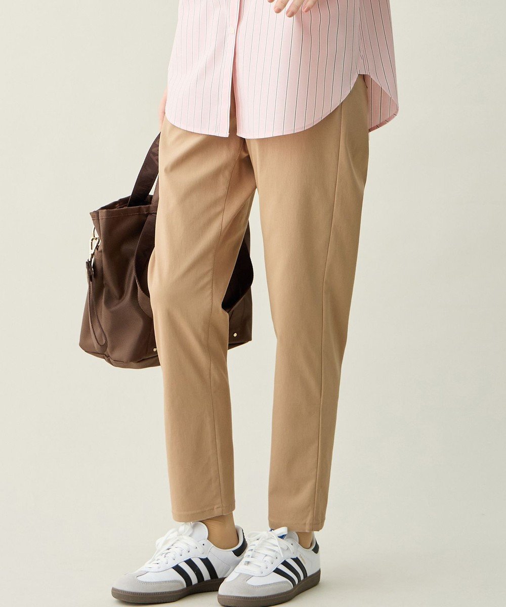 【エニー/ANY】の7daysデイリースリムパンツ インテリア・キッズ・メンズ・レディースファッション・服の通販 founy(ファニー) 　ファッション　Fashion　レディースファッション　Fashion for Women　パンツ　Pants & Trousers　春　Spring　カットソー　Cut and Sewn Top　吸水　Absorbent, Quick-Dry　ストレッチ　Stretch, Stretchy Fabric　スマート　Smart, Elegant　スリム　Slim, Slim Fit　フラット　Flat, Flat Shoes　フロント　Front, Front Design　ベーシック　Basic, Essential　S/S・春夏　SS, Spring/Summer, Warm Season　おすすめ　Recommended / Our Picks　夏　Summer　ビジネス 仕事 通勤　Business / Work / Commuting　ベージュ|ID: prp329100004854818 ipo3291000000035732731