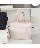 【メゾンドフルール/Maison de FLEUR】の撥水加工フリルハンドル2Wayトートバッグ Grayish Pink|ID: prp329100004854823 ipo3291000000035732910